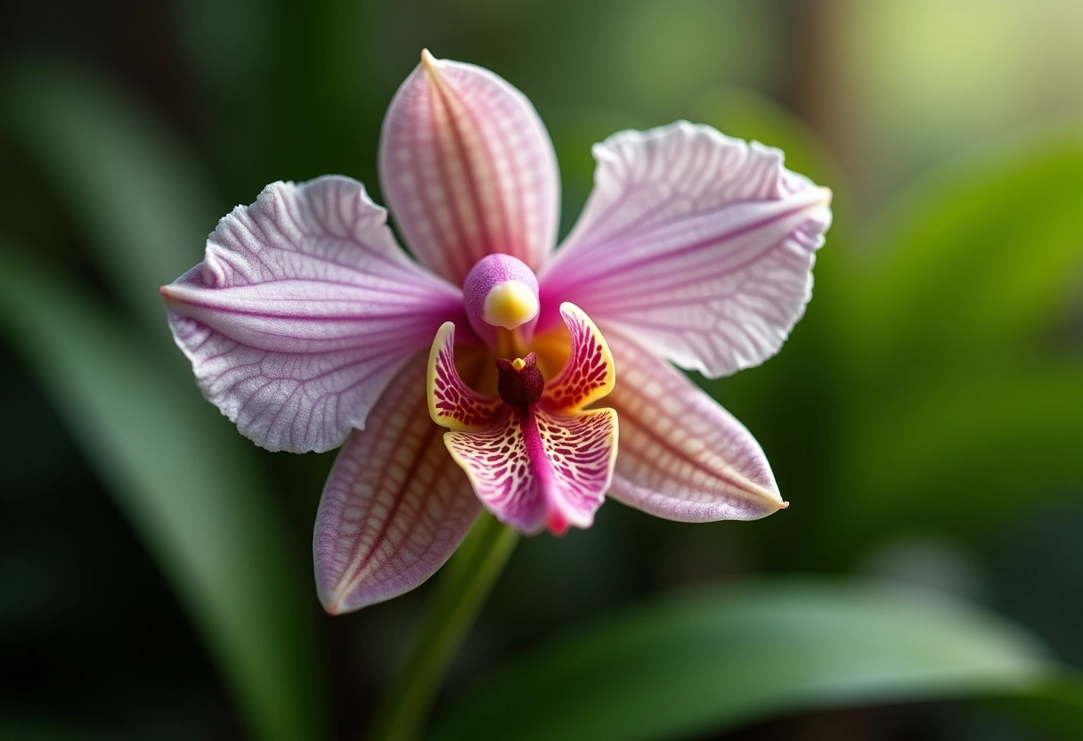 orchidée tête de singe