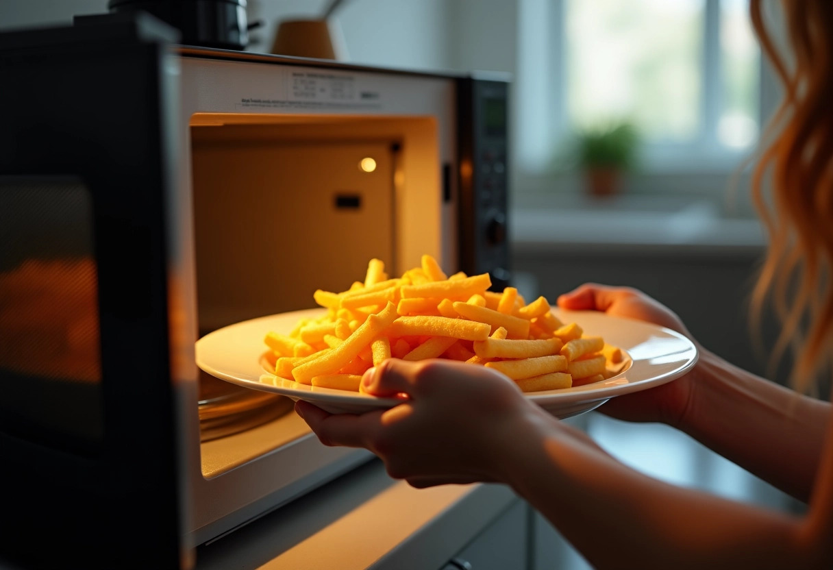 frites micro-ondes